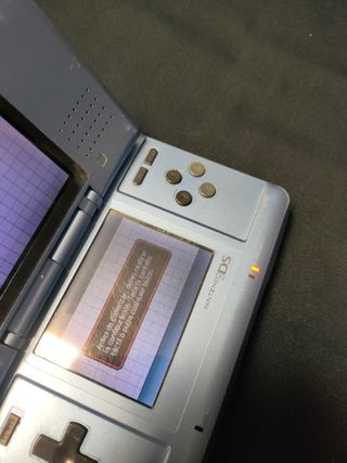 Nintendo DS azul totalmente funcional