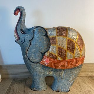 Elefante Decorativo Bali Étnico