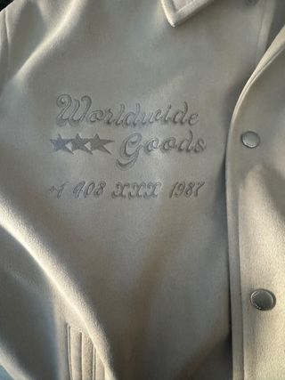 Chaqueta Zara Beige Estilo Universitario