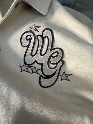 Chaqueta Zara Beige Estilo Universitario