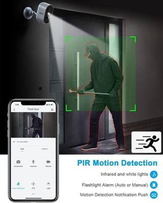 Cámara Vigilancia Exteriores Solar NUEVA