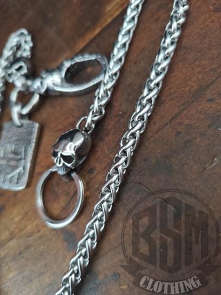 Catena Portafoglio Harley Davidson flames