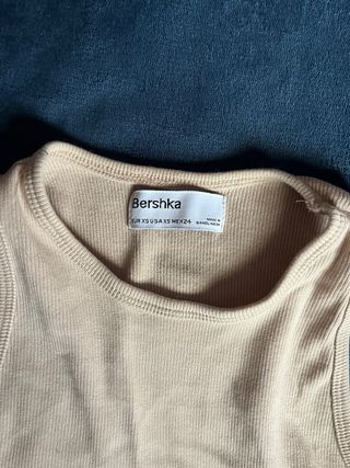 Top Bershka beige