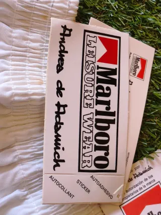 Shorts Vintage Marlboro.Pantalon corto