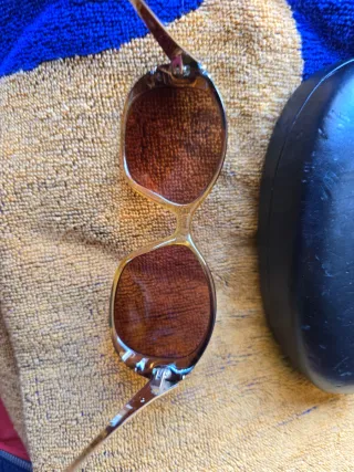 Gafas SEIS Mujer Marrón y Dorado