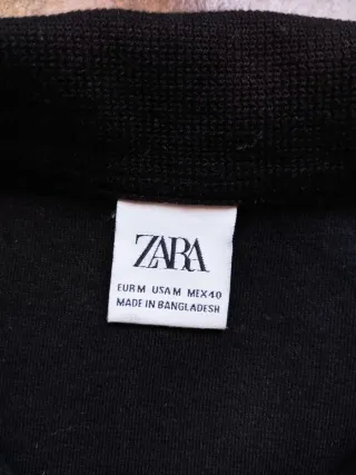 Polo Zara Texturizado Hombre Talla M