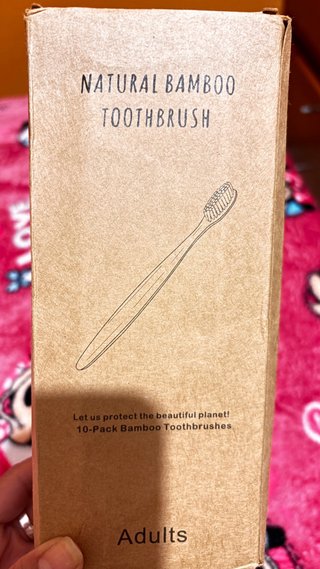 Spazzolini in Bamboo Naturale