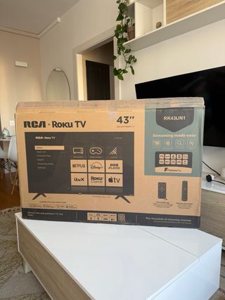 Smart TV 43’ negra