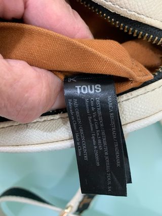 Bolso Tous Beige y Negro
