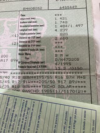 Despiece BMW Serie 1 123d Biturbo