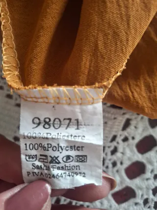 Mono T U . Medidas en descripción