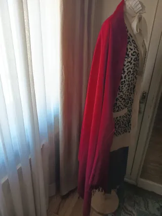 Chal Massimo Dutti Rojo