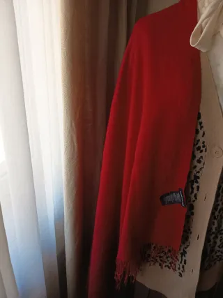 Chal Massimo Dutti Rojo