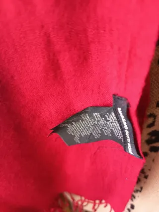 Chal Massimo Dutti Rojo