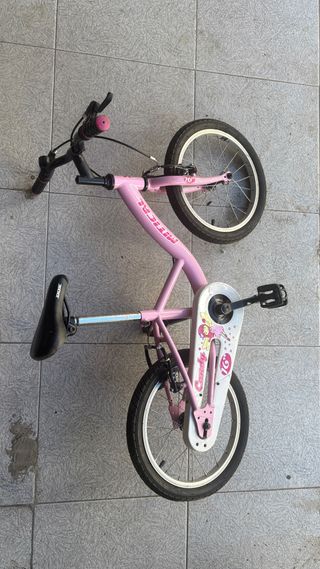 Bicicleta niña 16 pulgadas  MITICAL