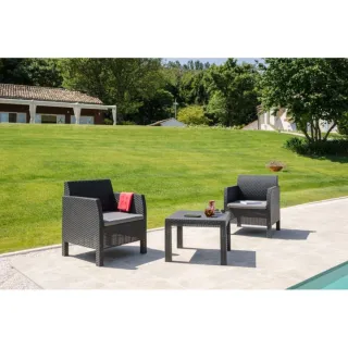 Conjunto Jardín Matilde 2 Sillones Mesa