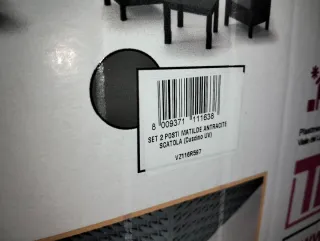 Conjunto Jardín Matilde 2 Sillones Mesa