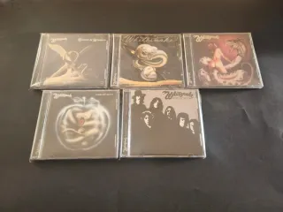 Lote 5 CDs Whitesnake: Saints & Sinners, Lovehunte
