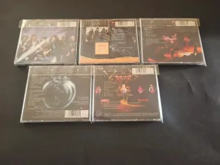 Lote 5 CDs Whitesnake: Saints & Sinners, Lovehunte