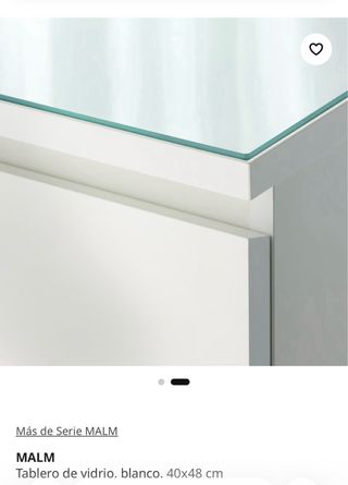 URGE 2 Mesitas de noche blanca Ikea precio unidad