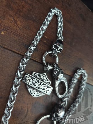 Catena Portafoglio Harley Davidson BS lavorato