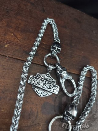 Catena Portafoglio Harley Davidson BS lavorato