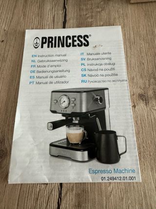 Cafetera Princess Espresso 249412