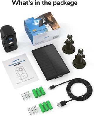 Cámara Vigilancia Exterior Solar NUEVA