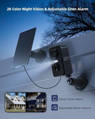 Cámara Vigilancia Exterior Solar NUEVA