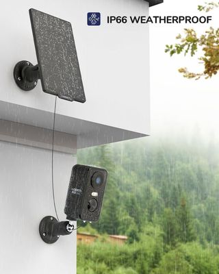 Cámara Vigilancia Exterior Solar NUEVA