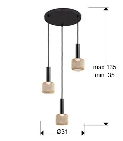 Lámpara Techo Schuller Sincro 175470