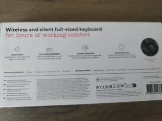 Tastiere Wireless Trust QWERTY Nero