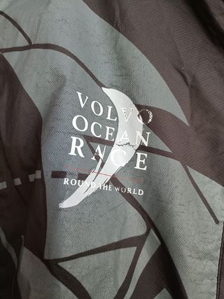 Sudadera Puma Color Negro, Gris y Naranja Talla S.