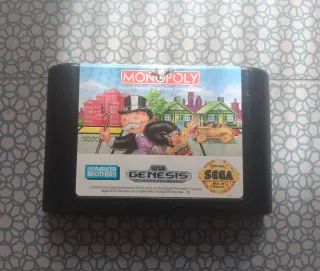 Monopoly Parker Brothers Sega Genesis