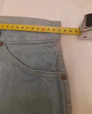 Pantalón vaquero vintage Rok azul