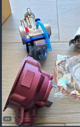 !!PACK!! CILINDRO AM6 OLYMPIA 74CC + CARBURADOR 24