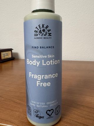 Loción Corporal Urtekram Piel Sensible Sin Perfume