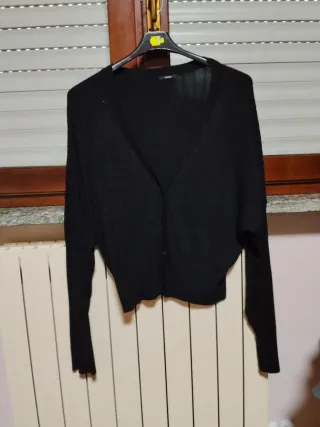 Cardigan donna nero