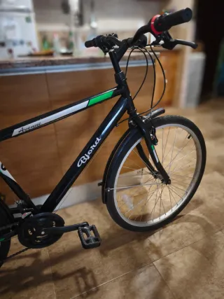 Bicicleta Bjord Avenue 26' Urbana+ silla niño