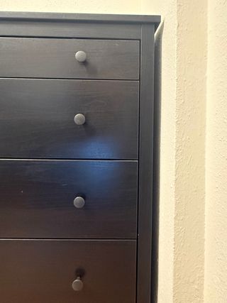 Cómoda IKEA KOPPANG 5 cajones negra