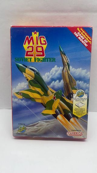 Mig 29 Soviet Fighter NES Codemasters