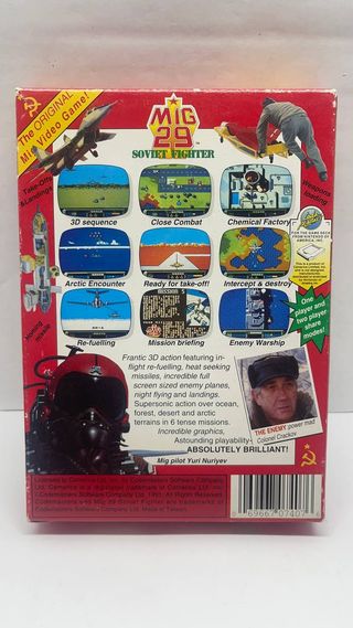 Mig 29 Soviet Fighter NES Codemasters