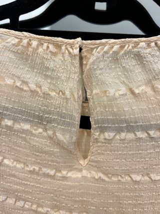 Blusa Intropia Seda Beige