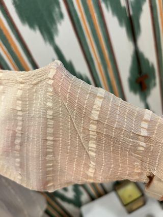 Blusa Intropia Seda Beige