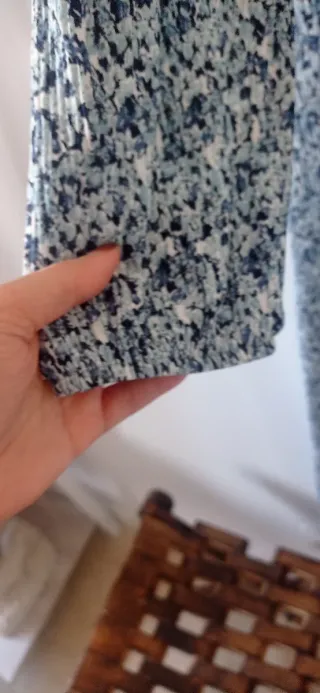 Vestido primavera azul