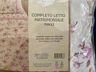 Completo Letto Matrimoniale Maxi Laura Biagiotti