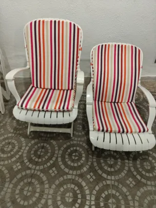 Conjunto 4 Tumbonas Silla Terraza