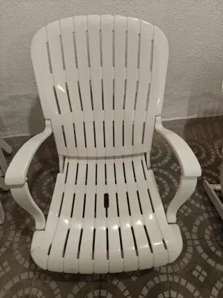 Conjunto 4 Tumbonas Silla Terraza