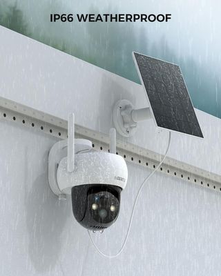 Cámara Vigilancia WiFi Exterior Solar 2K NUEVA