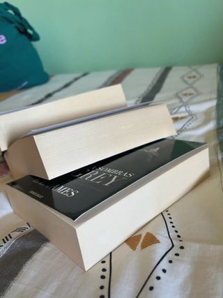 lote libros CINCUENTA SOMBRAS DE GREY